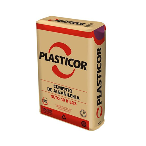 Cemento Albañil Plasticor 40Kg