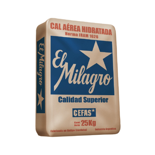 Bolsa De Cal Milagro 25 Kg