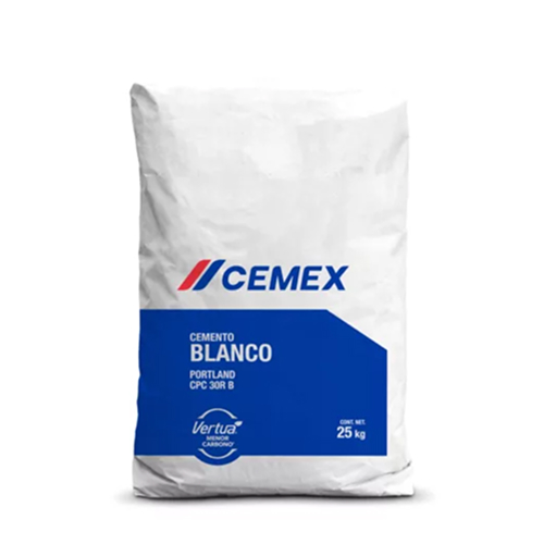 Cemento Blanco Cemex 25 Kg
