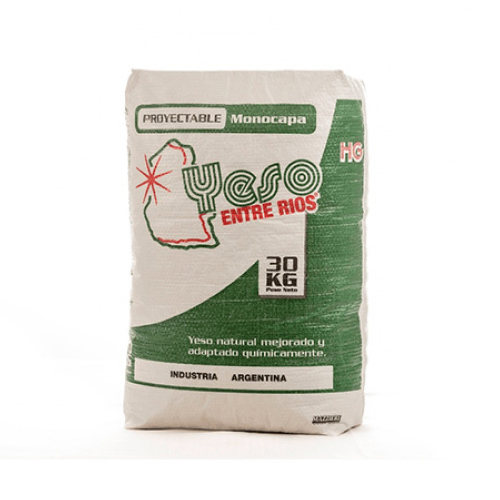 Yeso Entre Rios Proyectable Hg X30 Kg