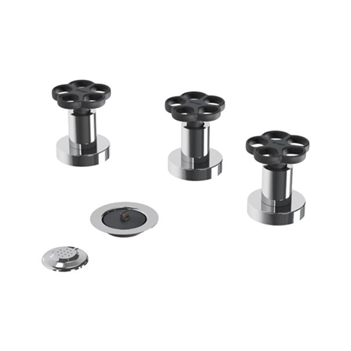 Vasser Blume Bidet 2 Llaves Black 28/1031.Nc