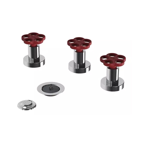 Vasser Blume Bidet 2 Llaves Rojo 28/1031.Rc