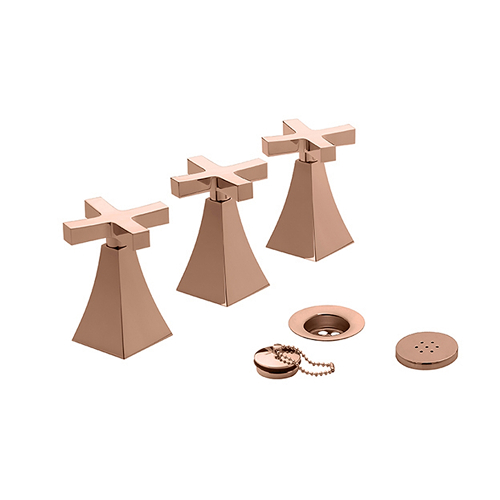Fv 295/H3-Rg Urbano Cruz Bidet Rose Gold