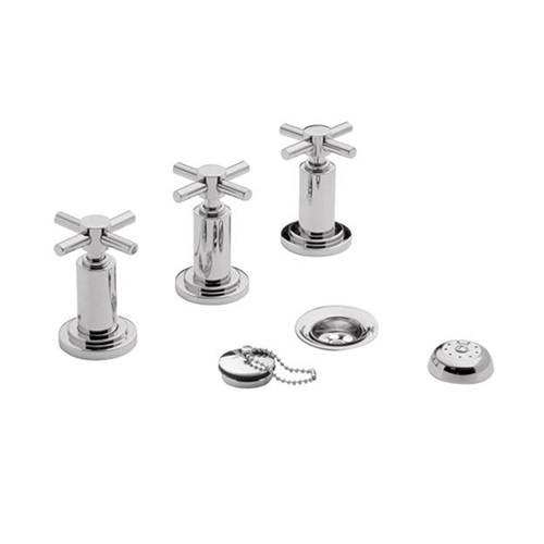 Fv 295/87-Cr Temple Cruz Bidet Cromo