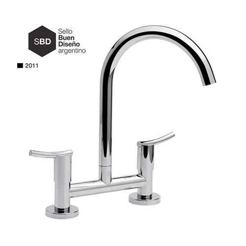 Fv 428/39-Cr-Libby Cocina Mesada Cromo