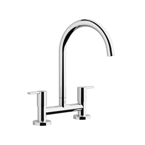 Fv 428/D7L-Cr-Alerce Lever Cocina Mesada Cromo